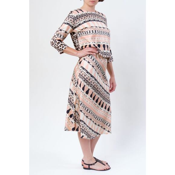 LA PRESTIC OUISTON Nola Skirt in Tulipe Rose 0 XS - Picture 2 of 6